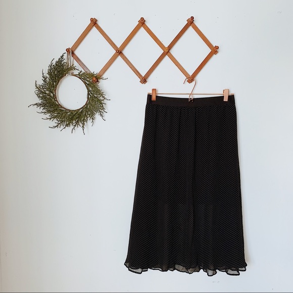 LC Lauren Conrad Dresses & Skirts - lc lauren conrad polka dot sheer skirt